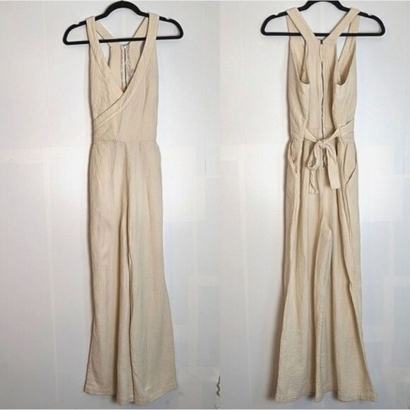 NWT Anthropology Demi textured jumpsuit. 8 - Picture 6 of 7